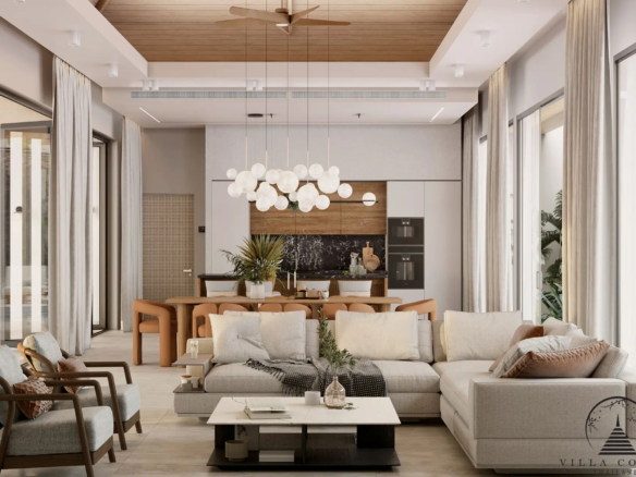 Stylish Living Room at Layan Lucky Villas II