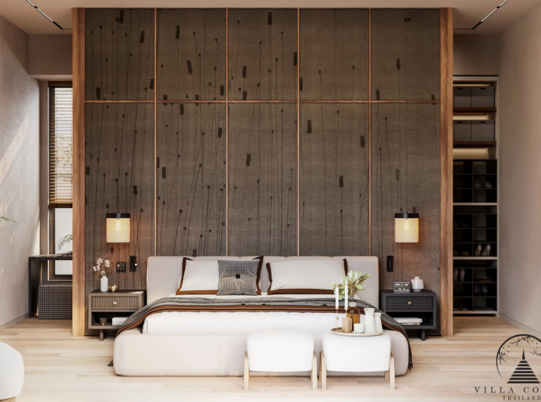 Tranquil Master Bedroom at Layan Lucky Villas II