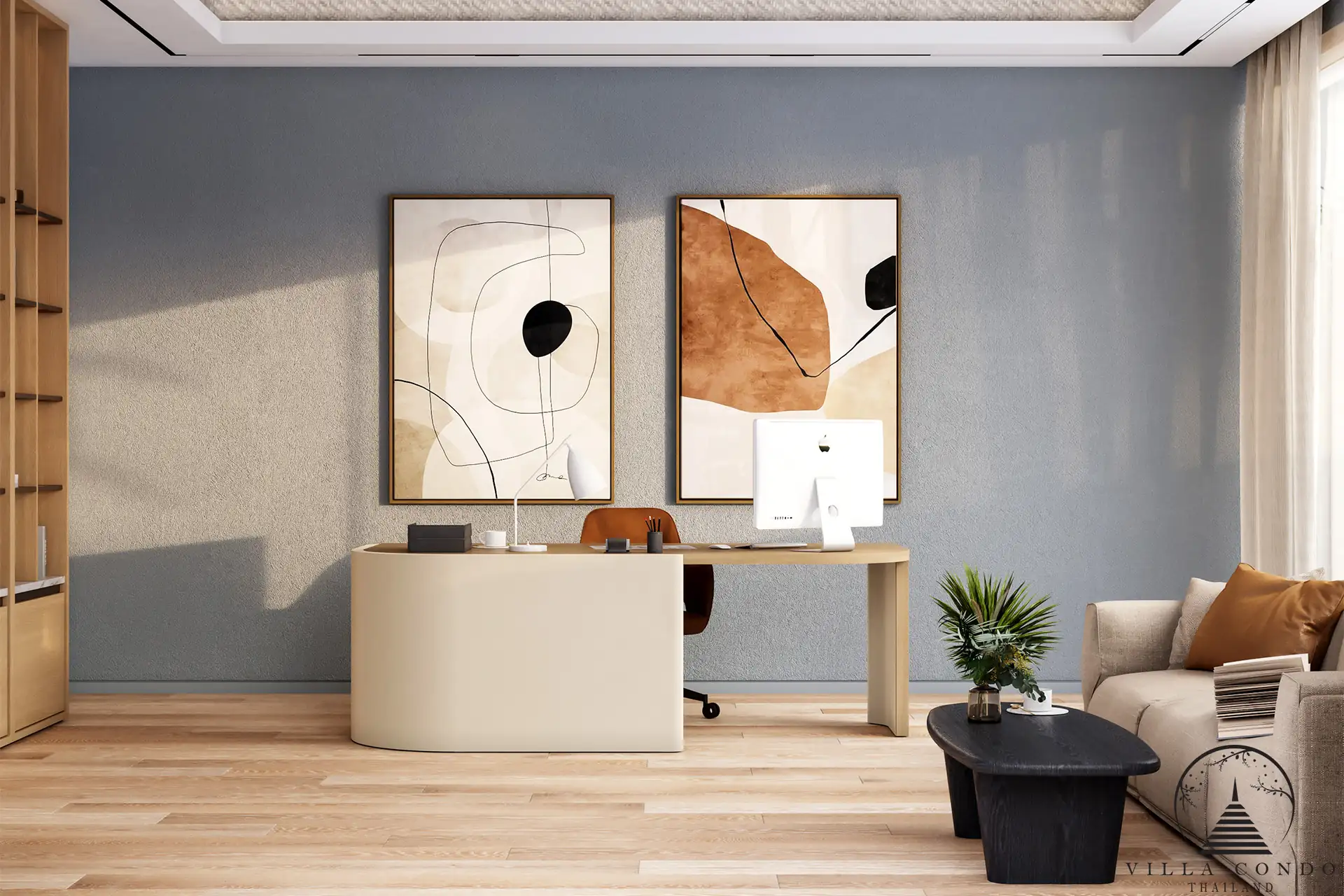 Functional Working Space – Layan Lucky Villas II Productive Working Space at Layan Lucky Villas II