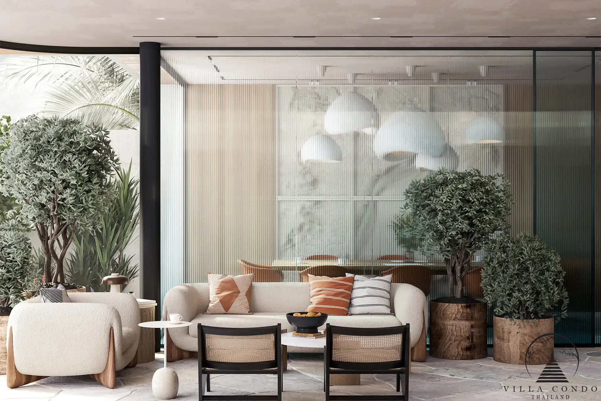 Inviting Common Area at Layan Lucky Villas II