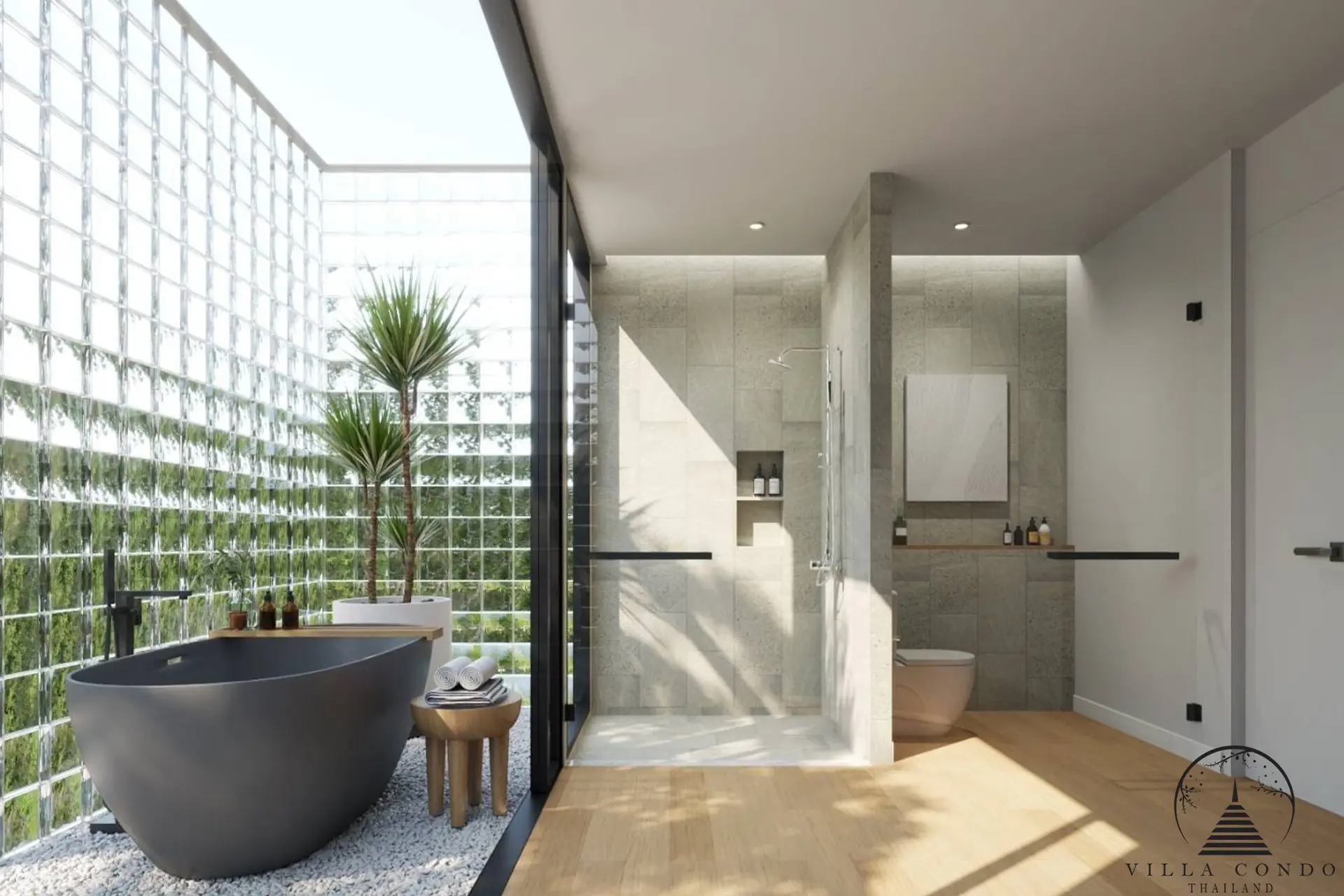 Luxurious Bathroom at Mono Oxygen Villas