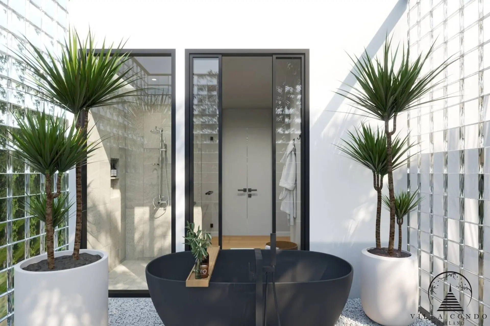 Luxurious Bathroom at Mono Oxygen Villas