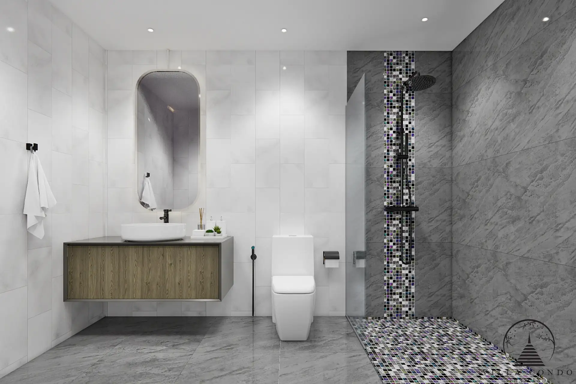 Luxurious Bathroom at Mandarin Oceanview Resort Patong