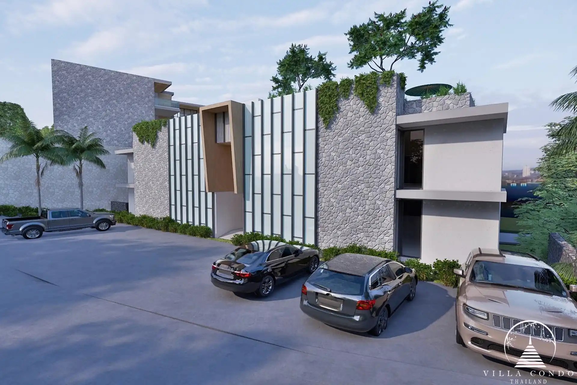 Scenic Exterior View of Mandarin Oceanview Resort Patong