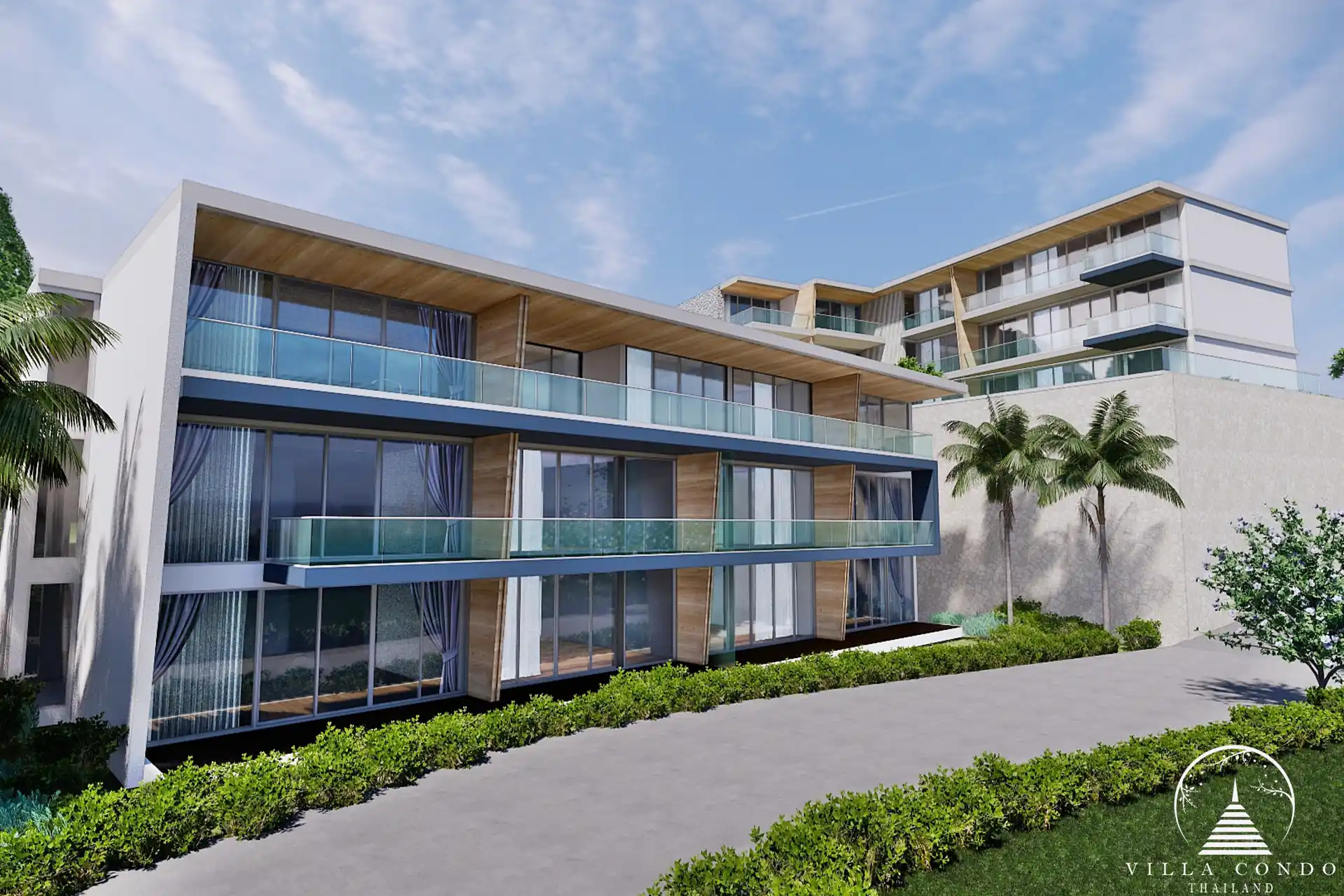 Scenic Exterior View of Mandarin Oceanview Resort Patong