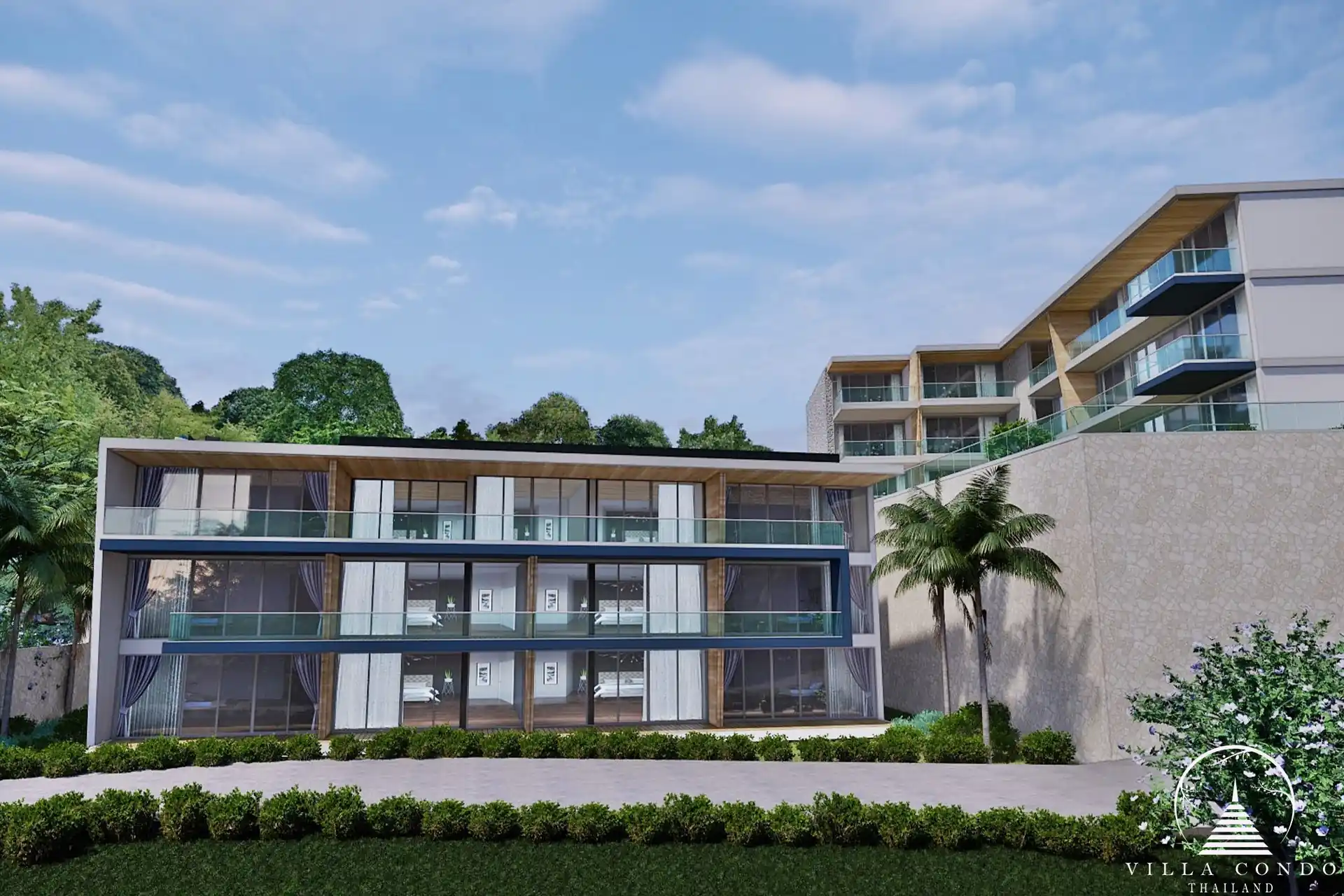 Scenic Exterior View of Mandarin Oceanview Resort Patong