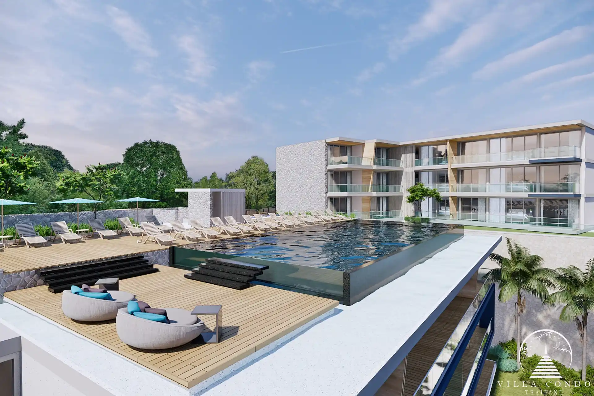 Inviting Common Area at Mandarin Oceanview Resort Patong