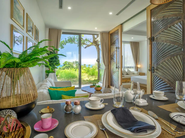 Elegant Dining Area at Melia Karon Condominiums
