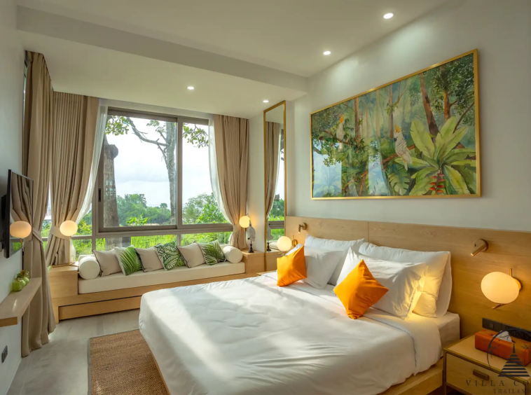 Tranquil Bedroom at Melia Karon Condominiums