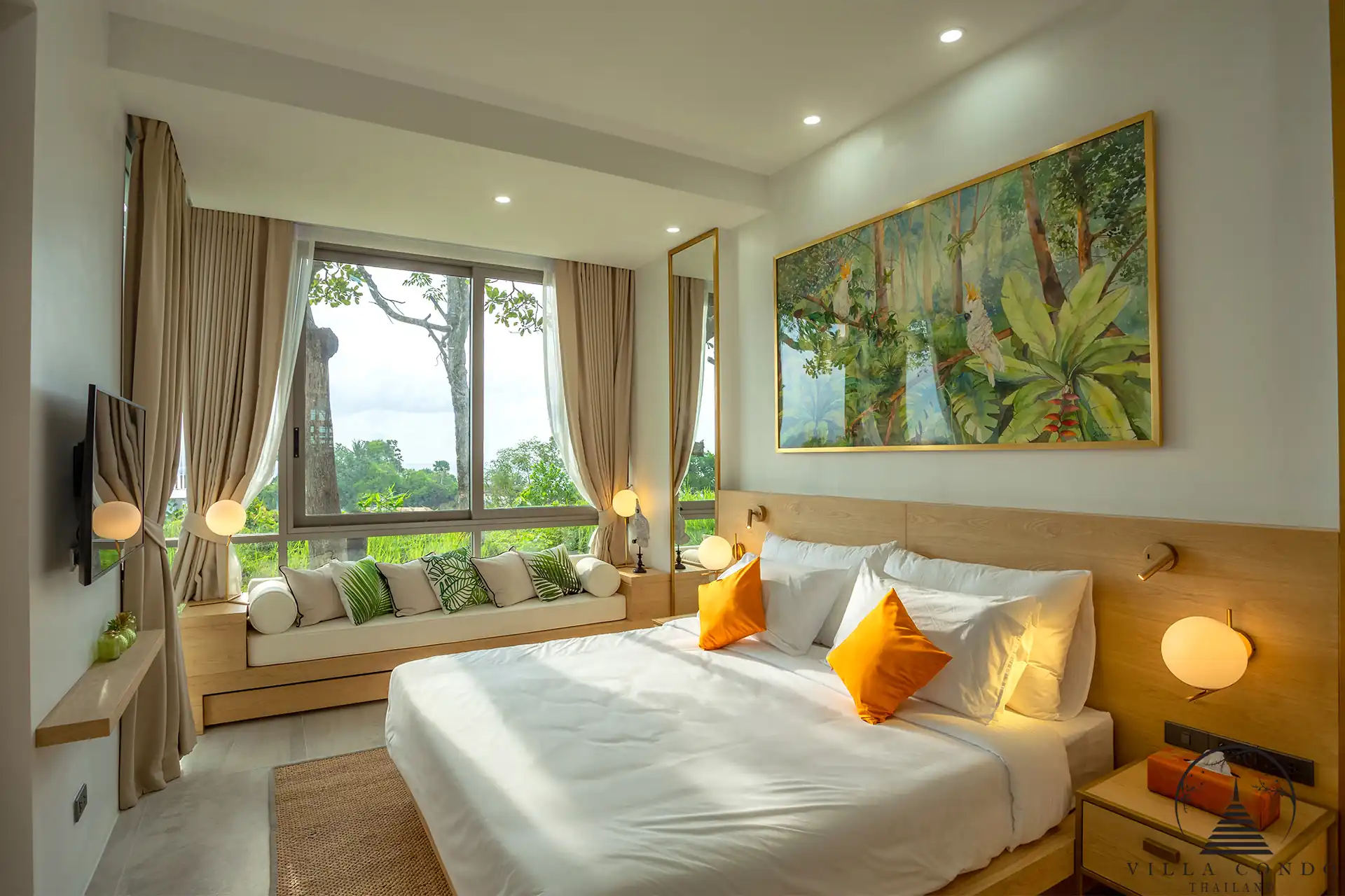 Tranquil Bedroom at Melia Karon Condominiums