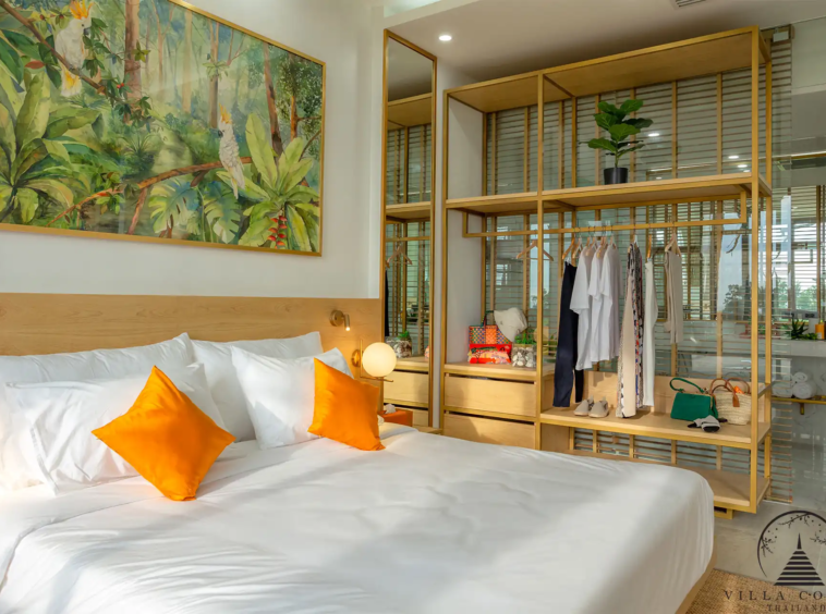 Tranquil Bedroom at Melia Karon Condominiums