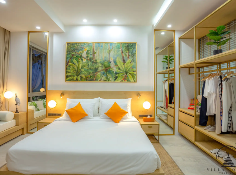 Tranquil Bedroom at Melia Karon Condominiums