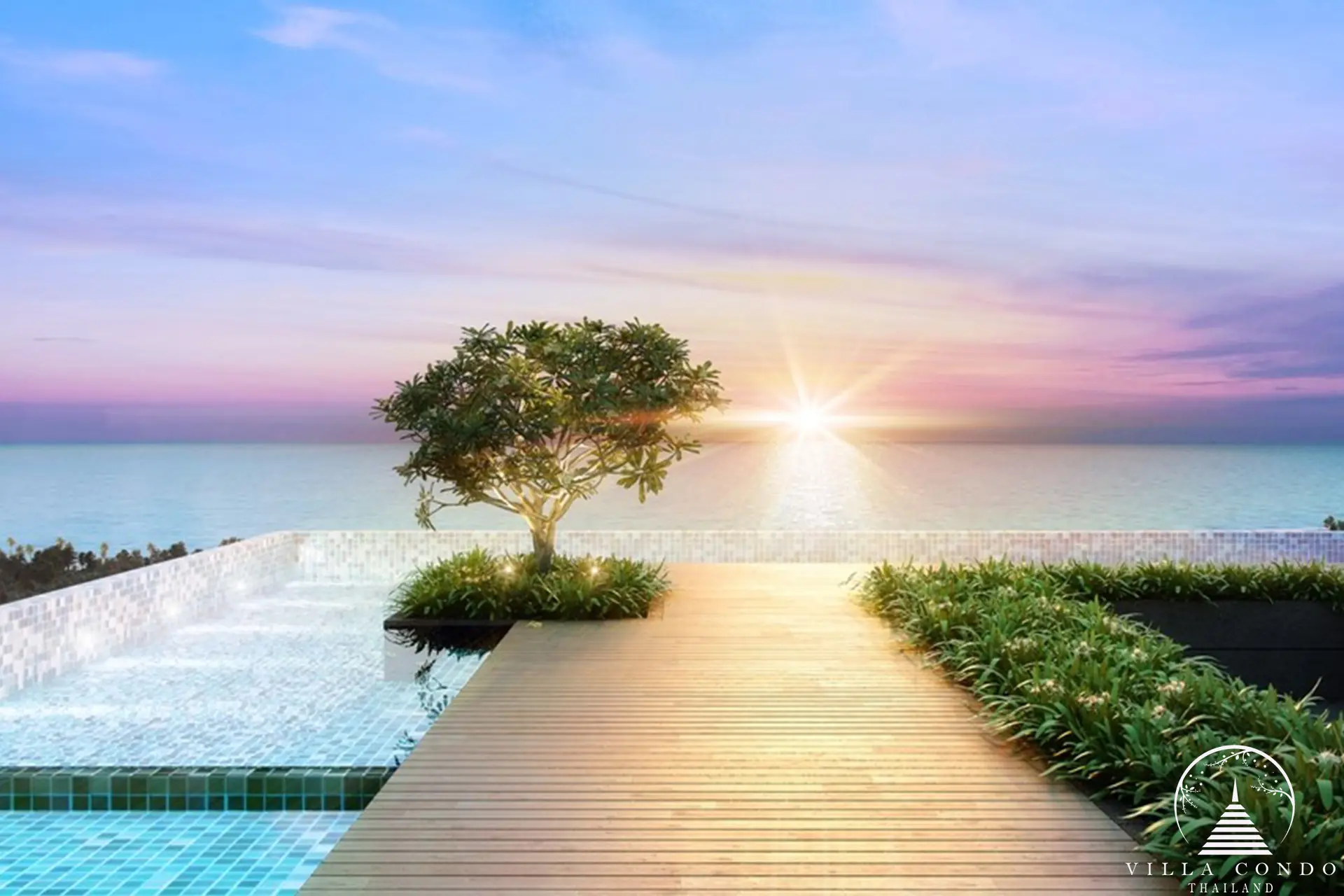 Inviting Common Area at Melia Karon Condominiums