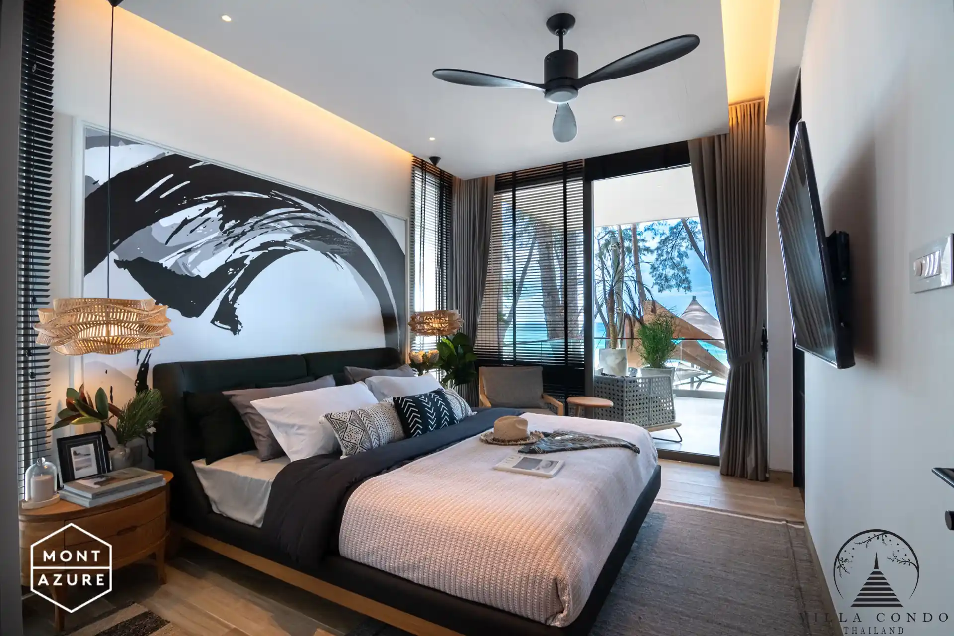 Tranquil Bedroom at MontAzure Lakeside