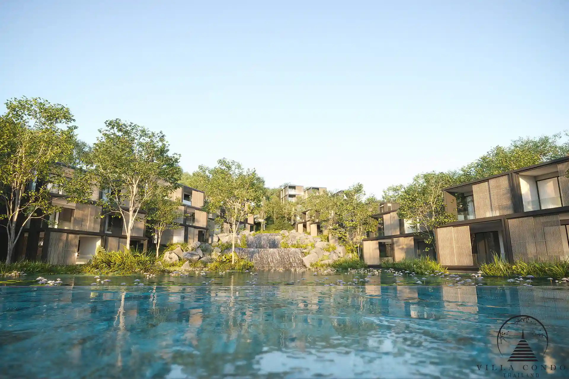 Serene Lakeside Views at MontAzure Lakeside