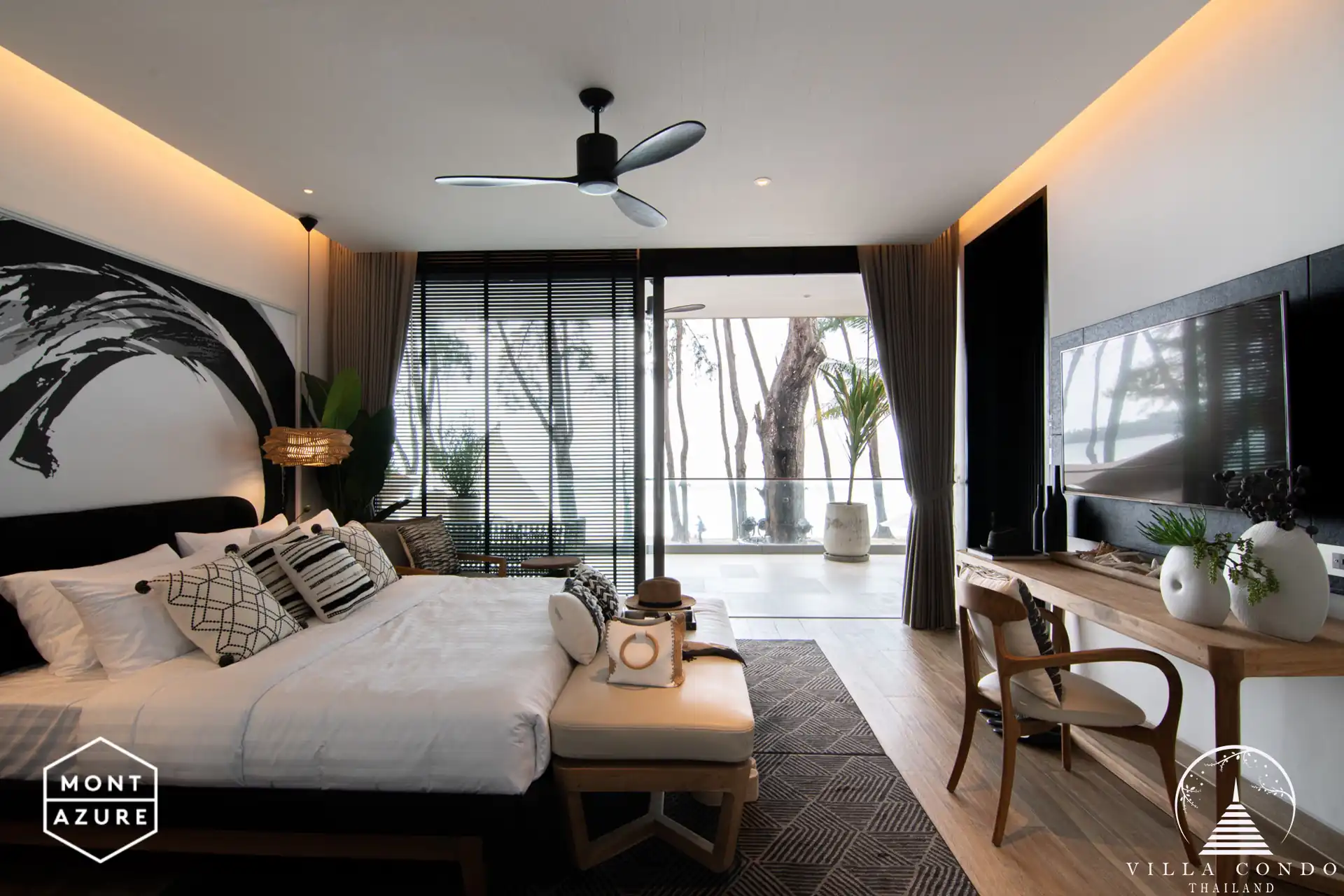 Tranquil Bedroom at MontAzure Lakeside
