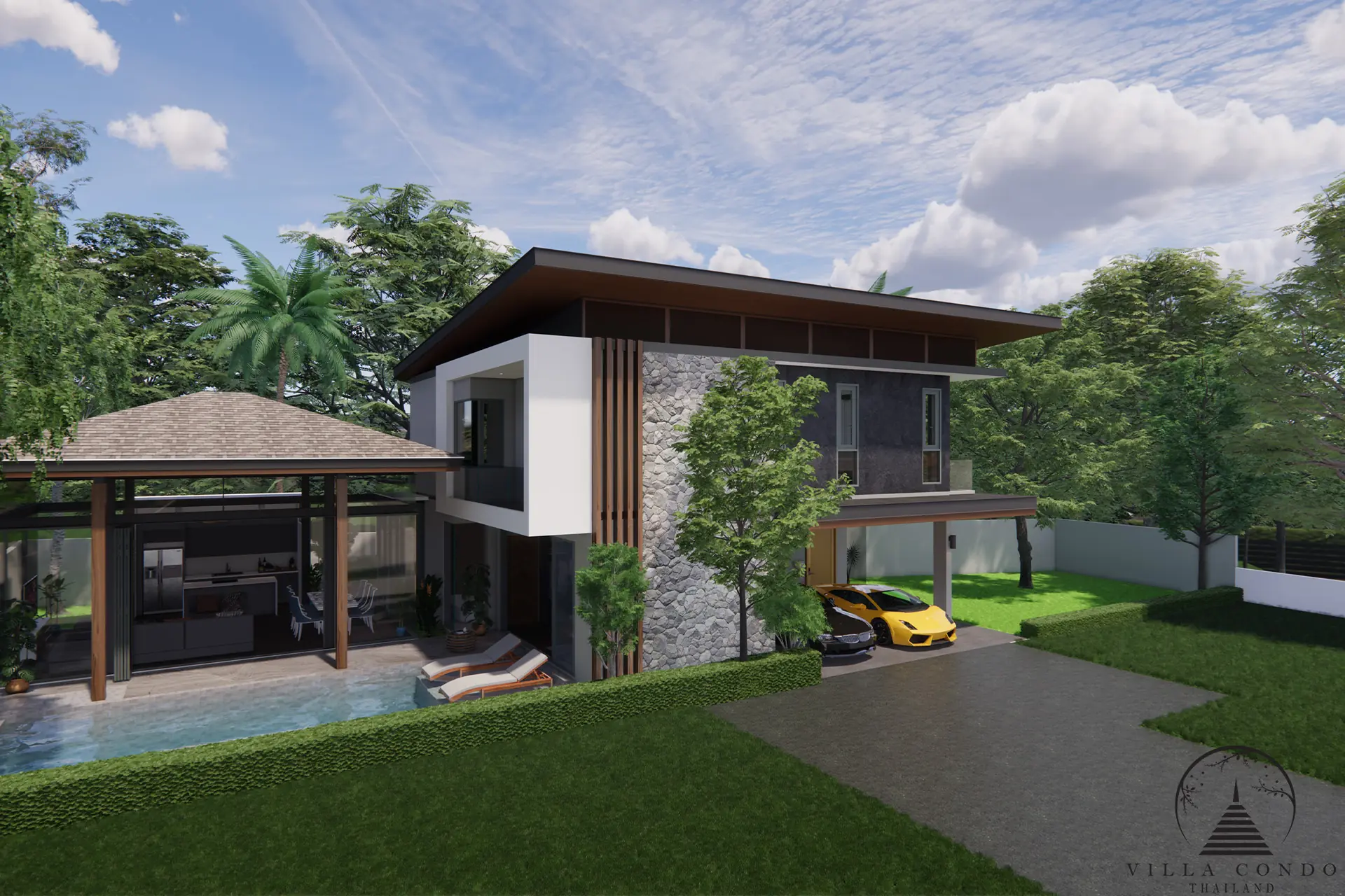 Elegant Orchard Villas Exterior