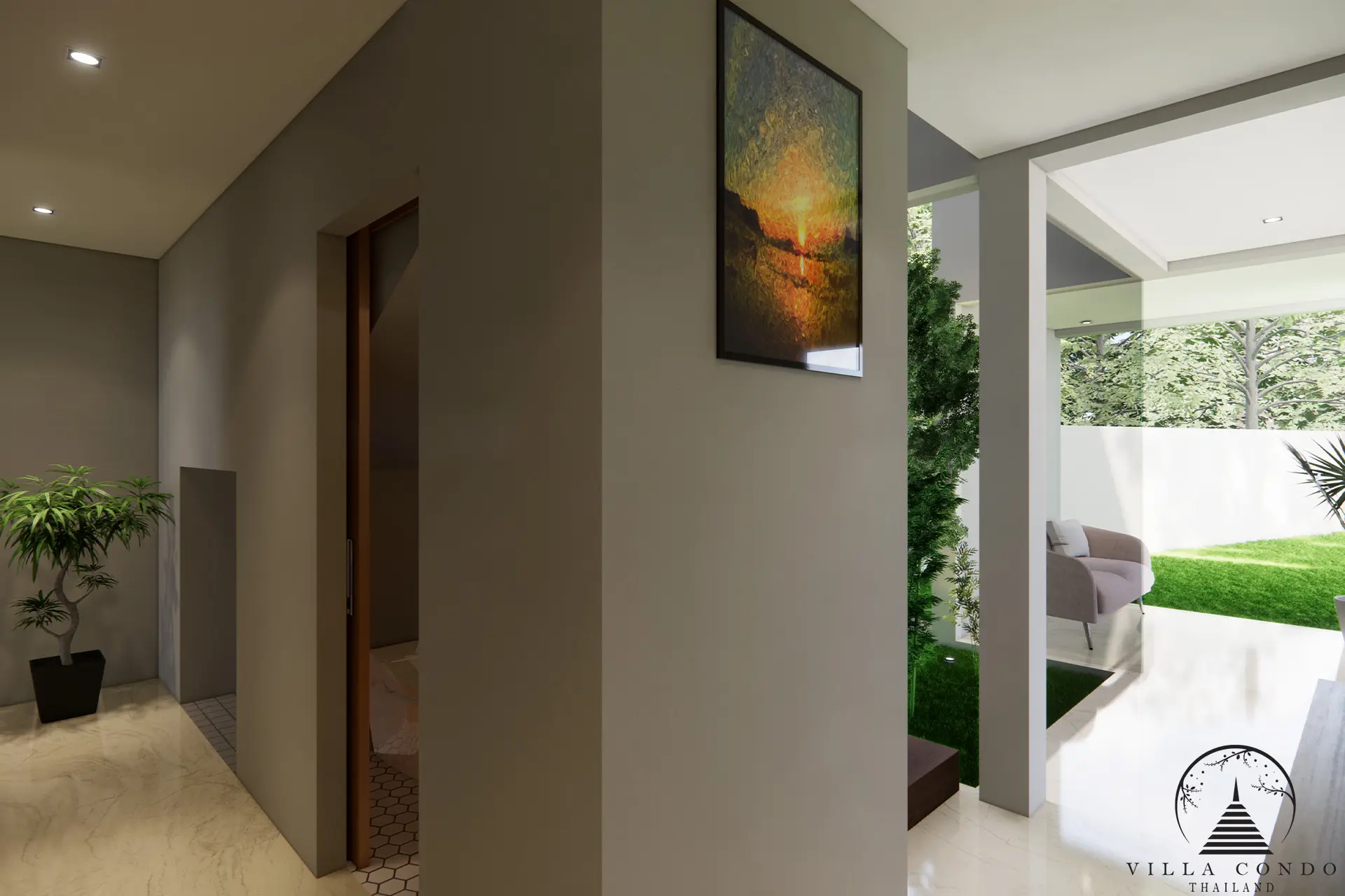 Elegant Entrance to Orchard Villas