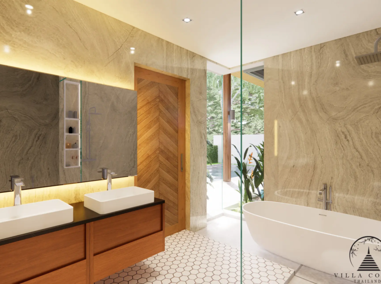 Luxurious Bathroom Retreat at Orchard Villas
