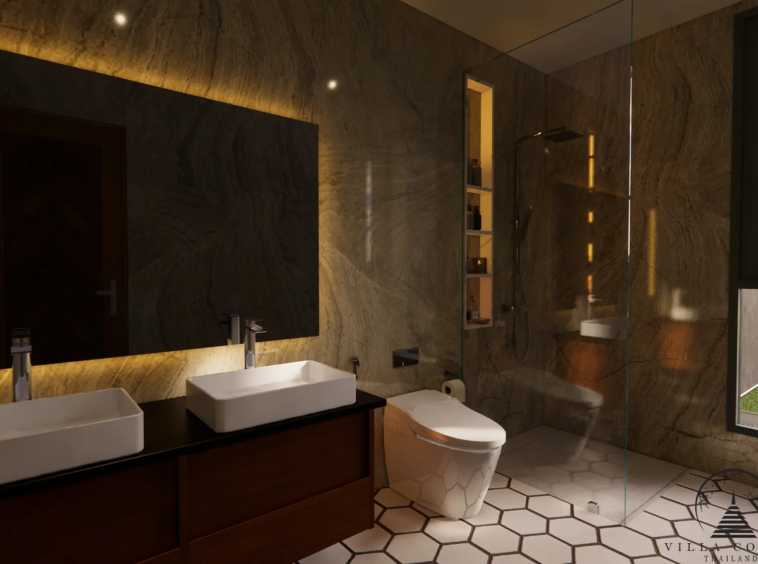 Luxurious Bathroom Retreat at Orchard Villas