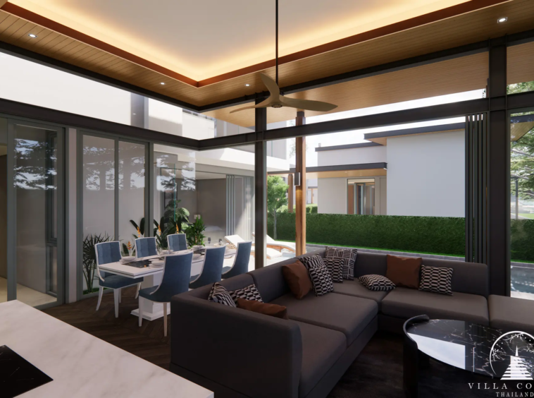 Stylish Living Room with Modern Decor