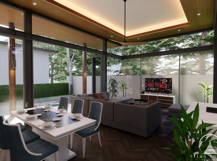 Stylish Living Room with Modern Decor