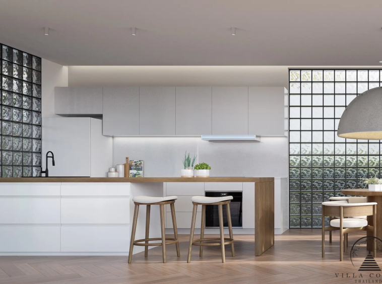 Modern Kitchen and Dining Area