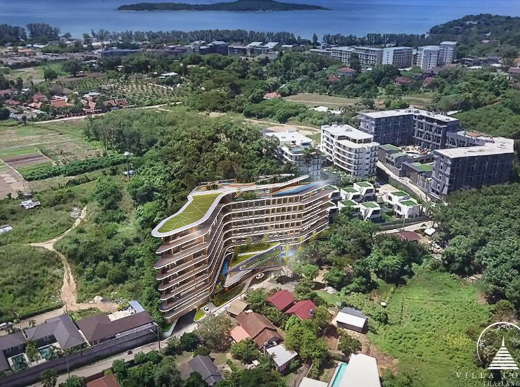 The One Nai Harn Bird eye view