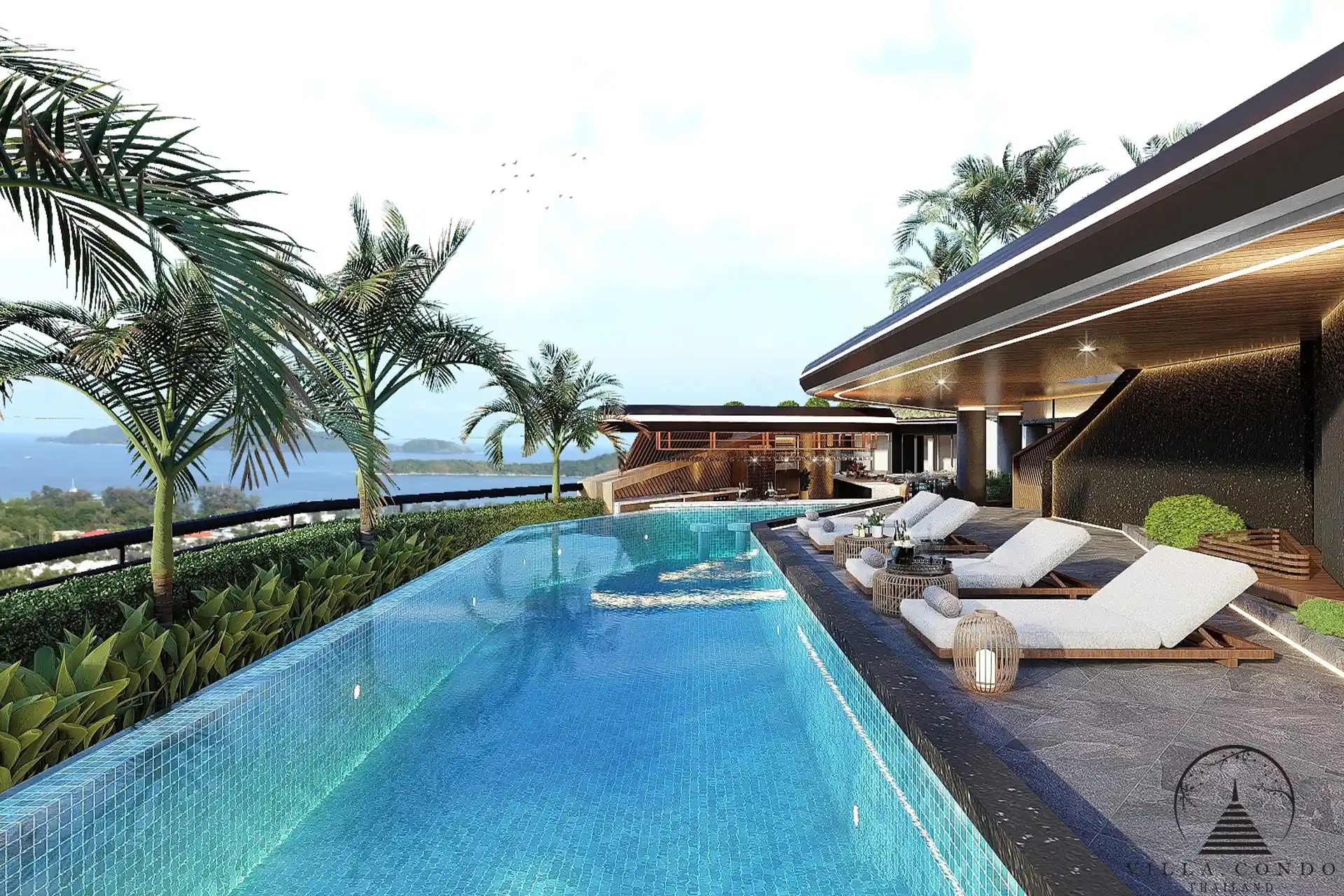 The One Nai Harn Rooftop swimming pool 3