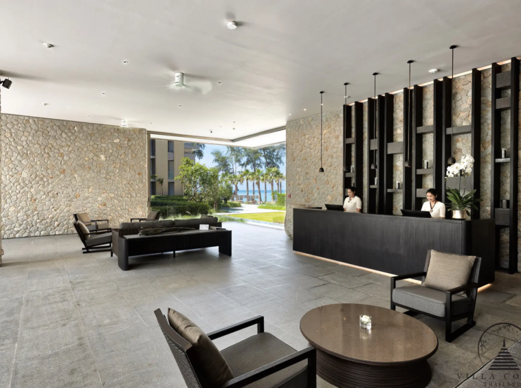 Stylish Lobby Area at Twinpalms Residences MontAzure
