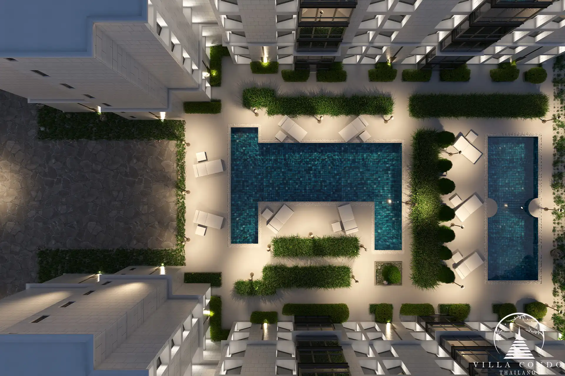 Relaxing Common Pool at Utopia Dream U2