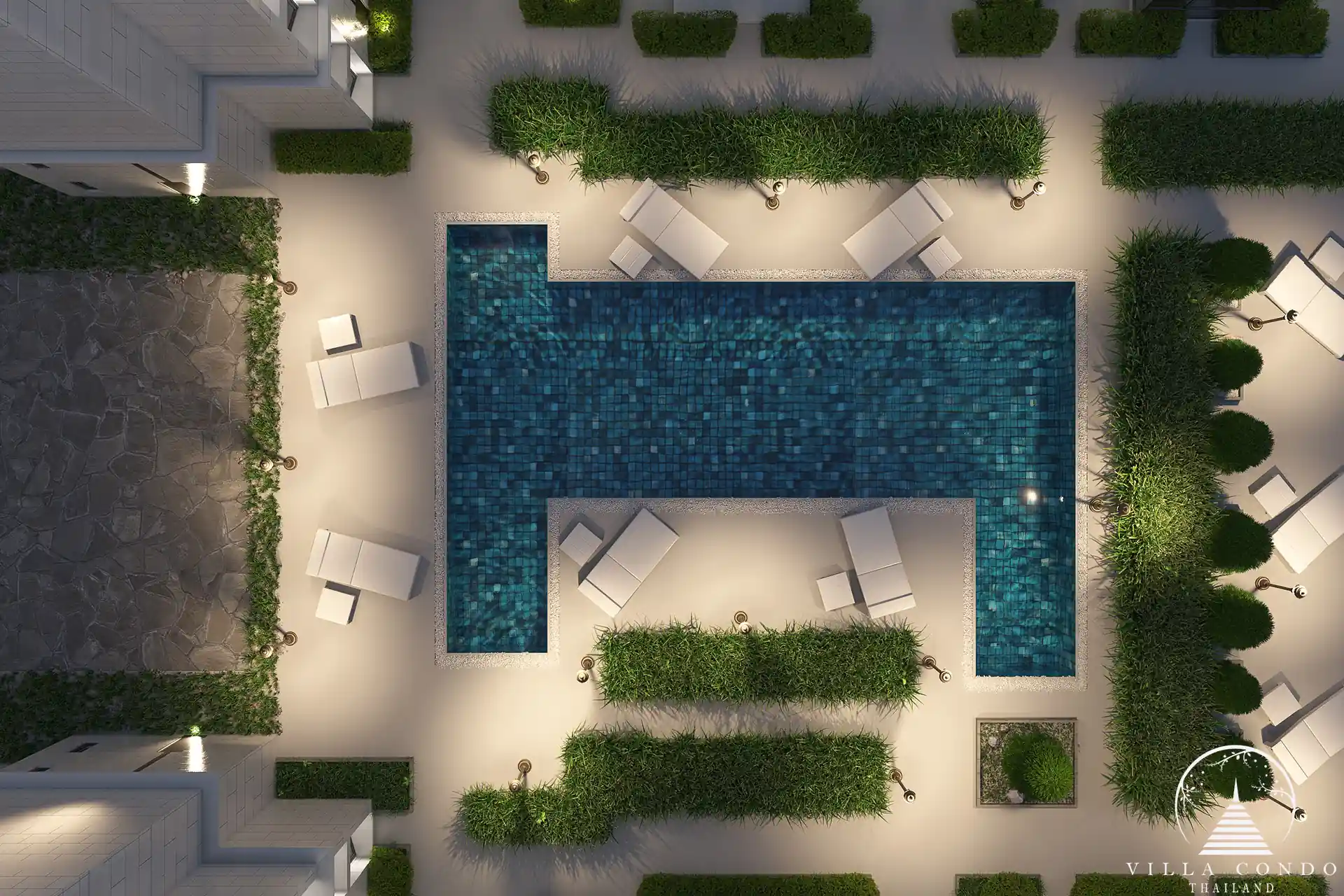 Relaxing Common Pool at Utopia Dream U2