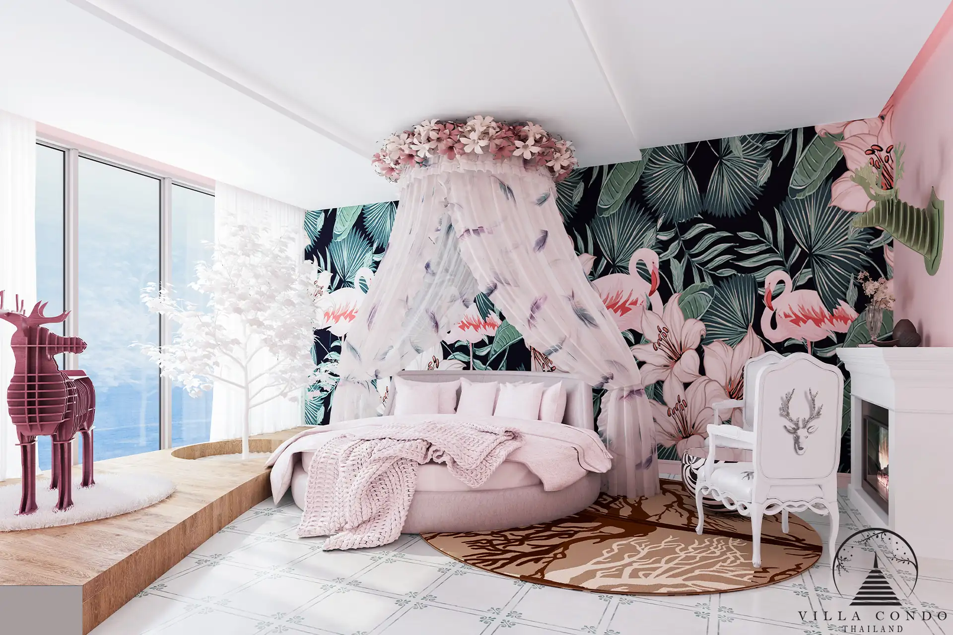 Tranquil Bedroom at Utopia Dream U2 Myth Style