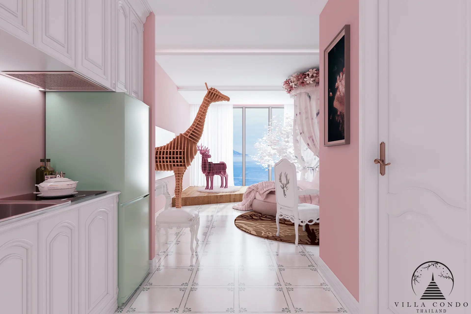 Elegant Interior Design at Utopia Dream U2 Myth Style