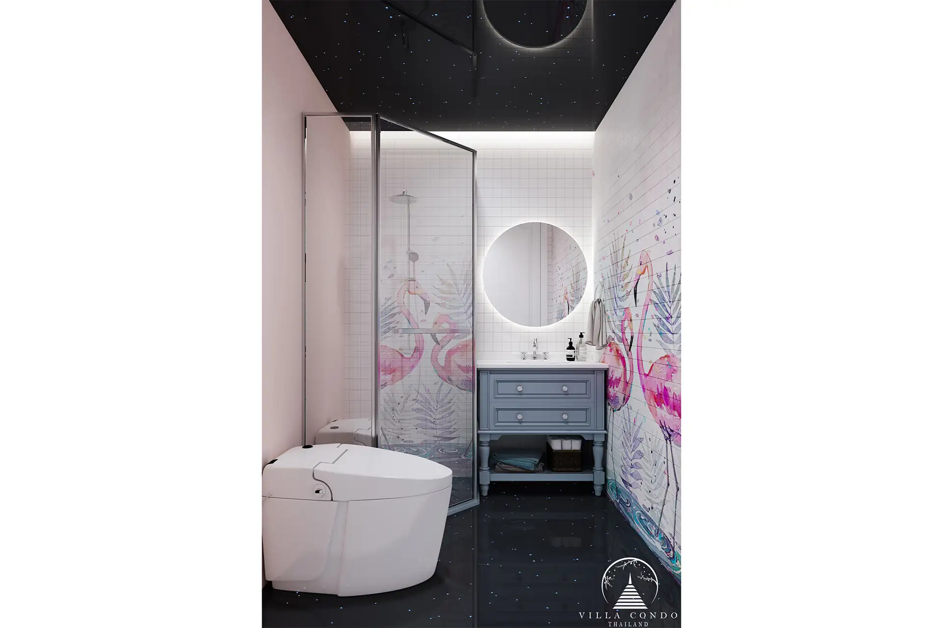 Luxurious Bathroom at Utopia Dream U2 Myth Style