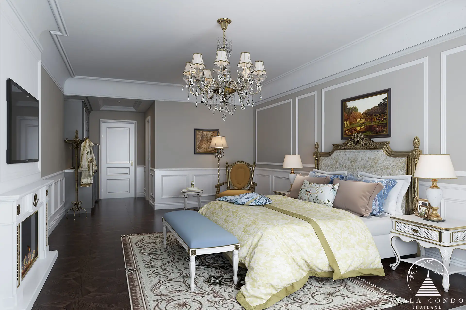 Tranquil Bedroom at Utopia Dream U2 Reign Style