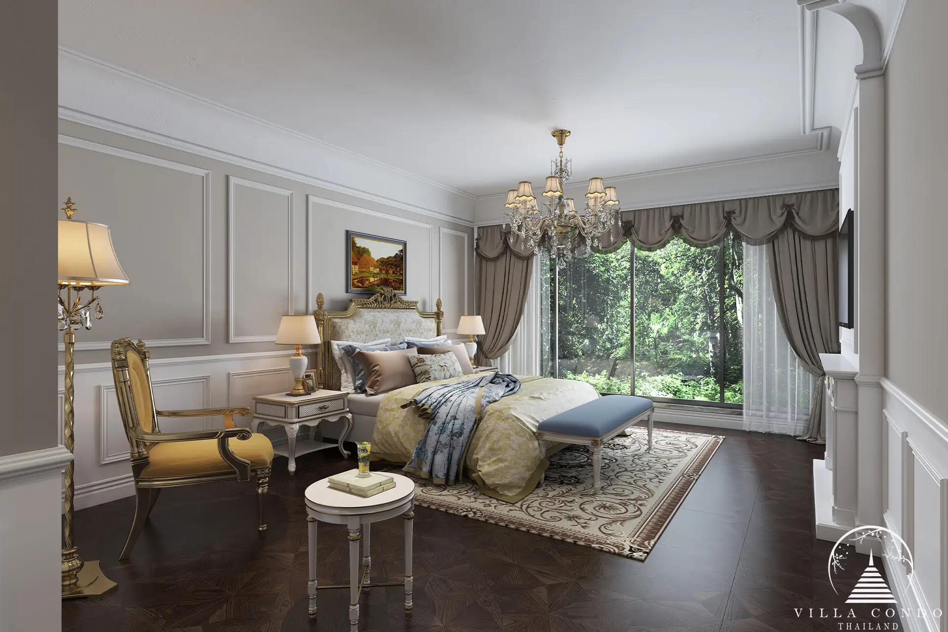 Tranquil Bedroom at Utopia Dream U2 Reign Style