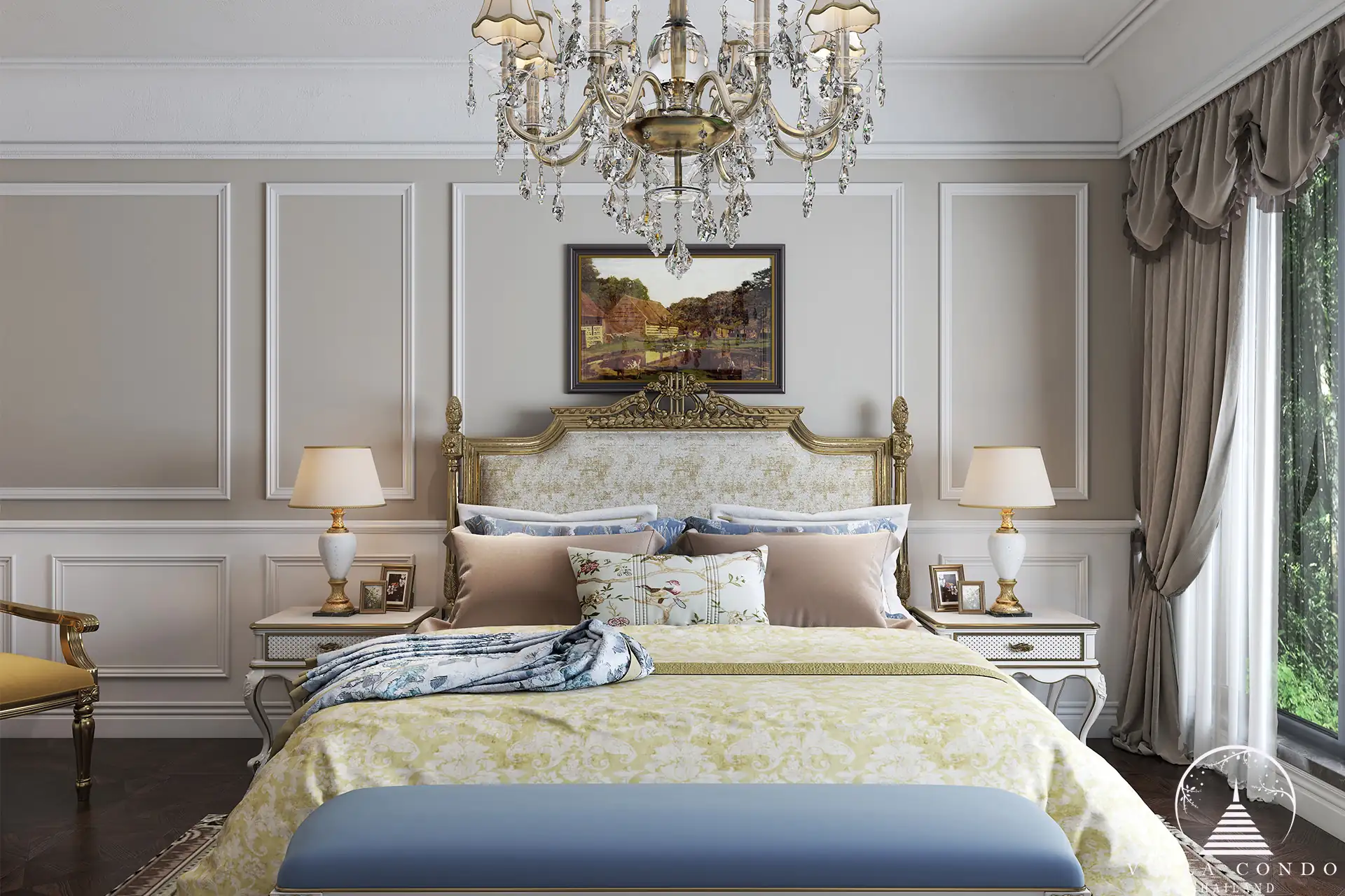 Tranquil Bedroom at Utopia Dream U2 Reign Style