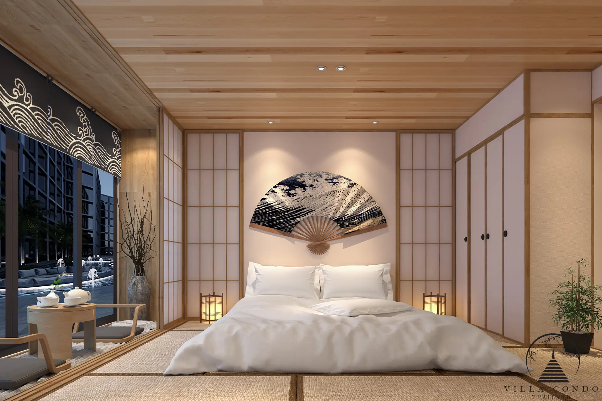 Tranquil Bedroom at Utopia Dream U2 Zen Style