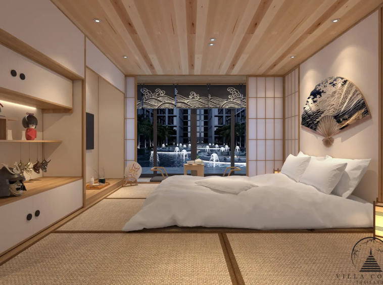 Tranquil Bedroom at Utopia Dream U2 Zen Style