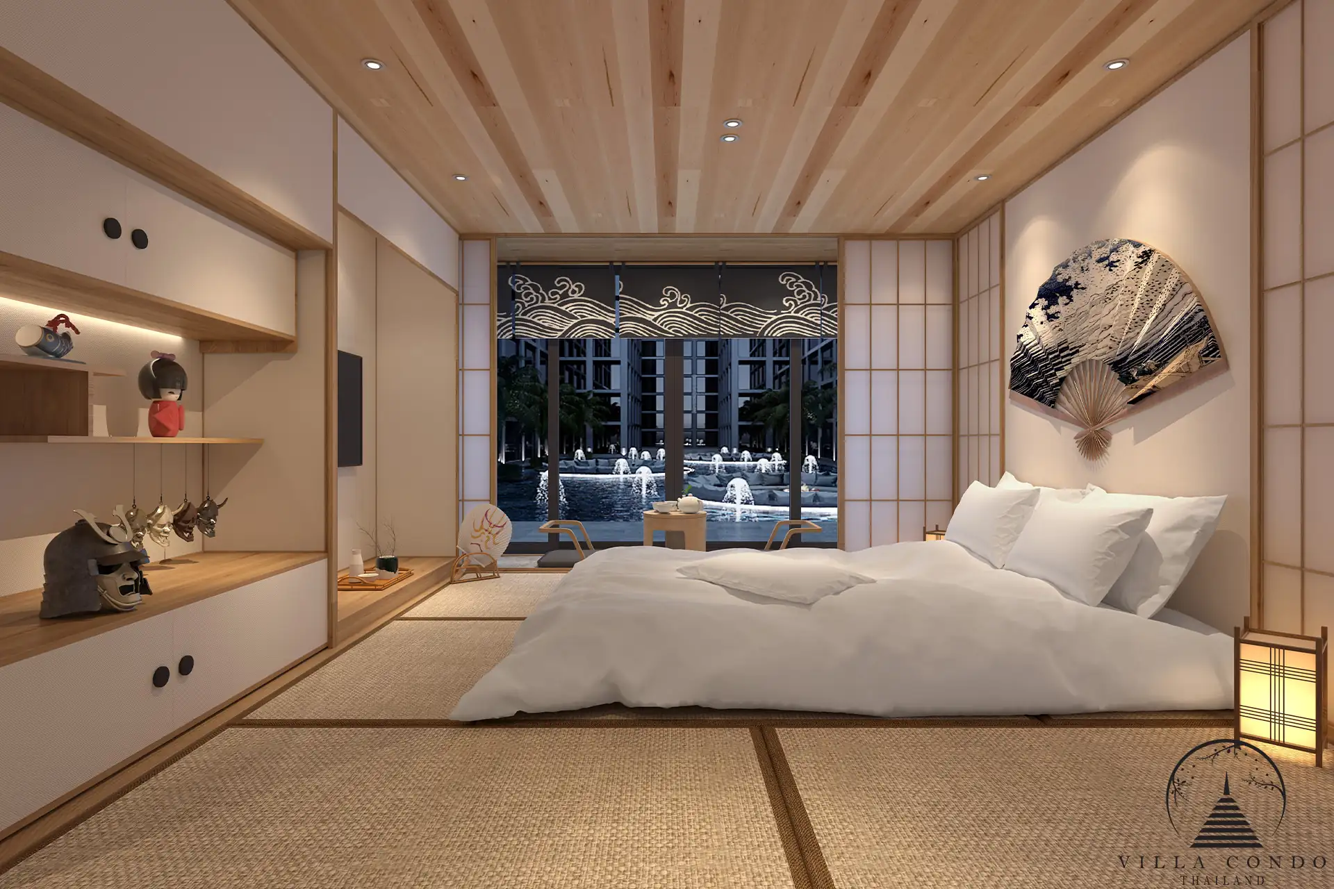 Tranquil Bedroom at Utopia Dream U2 Zen Style