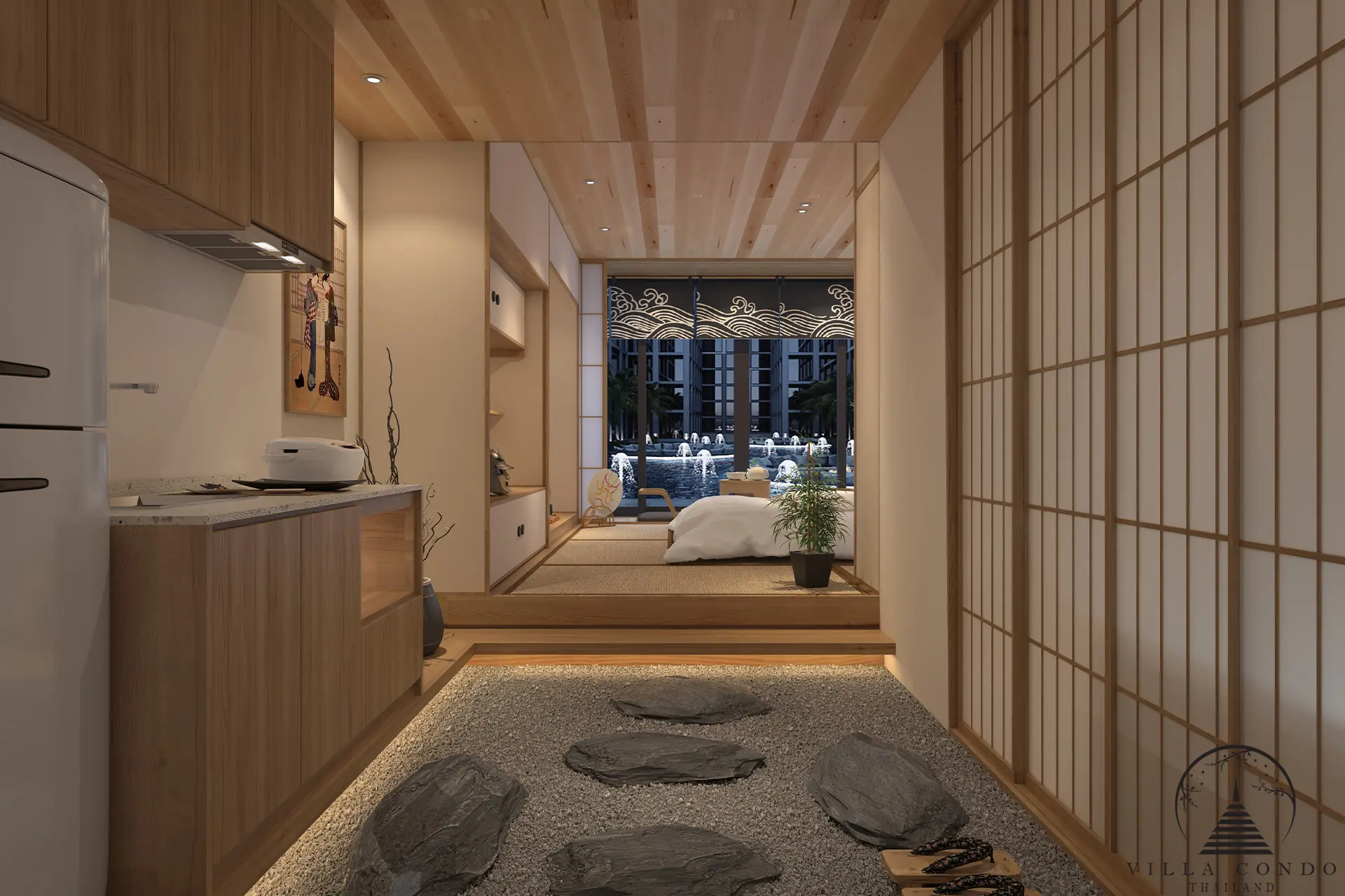 Elegant Interior Design at Utopia Dream U2 Zen Style