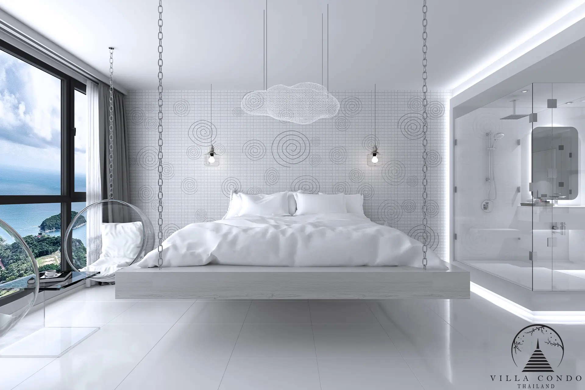 Tranquil Bedroom at Utopia Dream U2 Zephyr Style