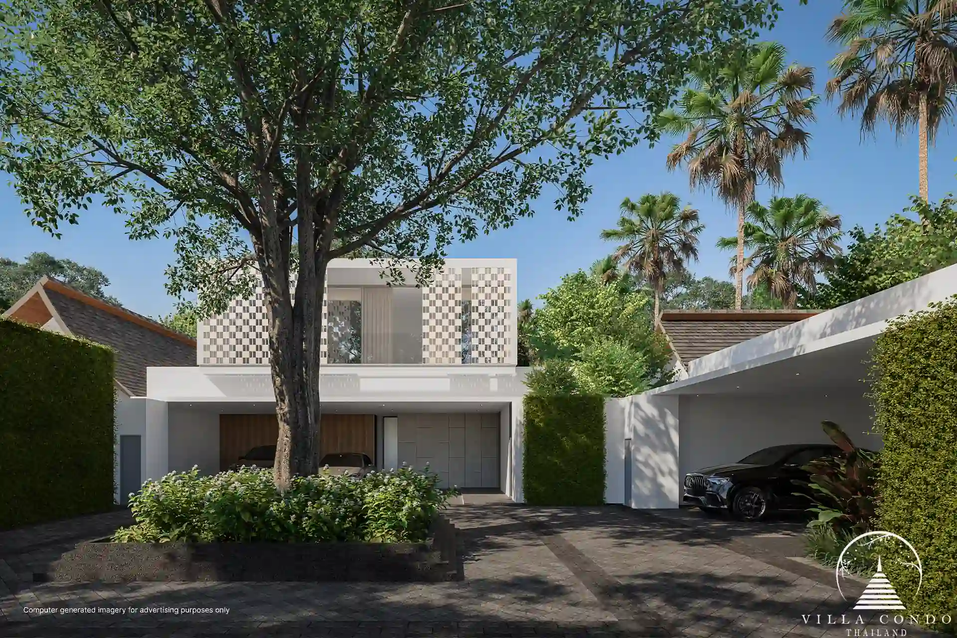 KOMA - Pavara Hill Collection V25 Villa D - Facade R4