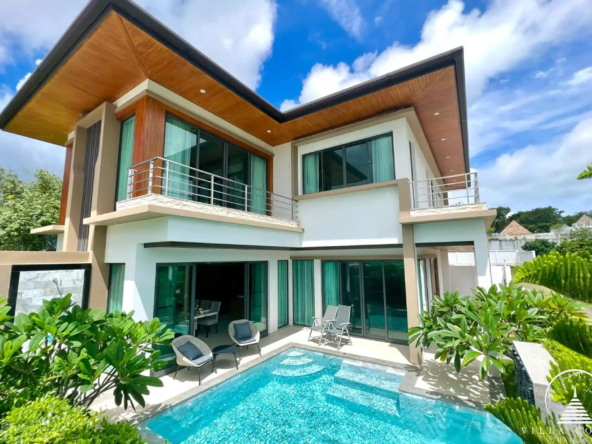 Exterior view of Ameen House luxury villa