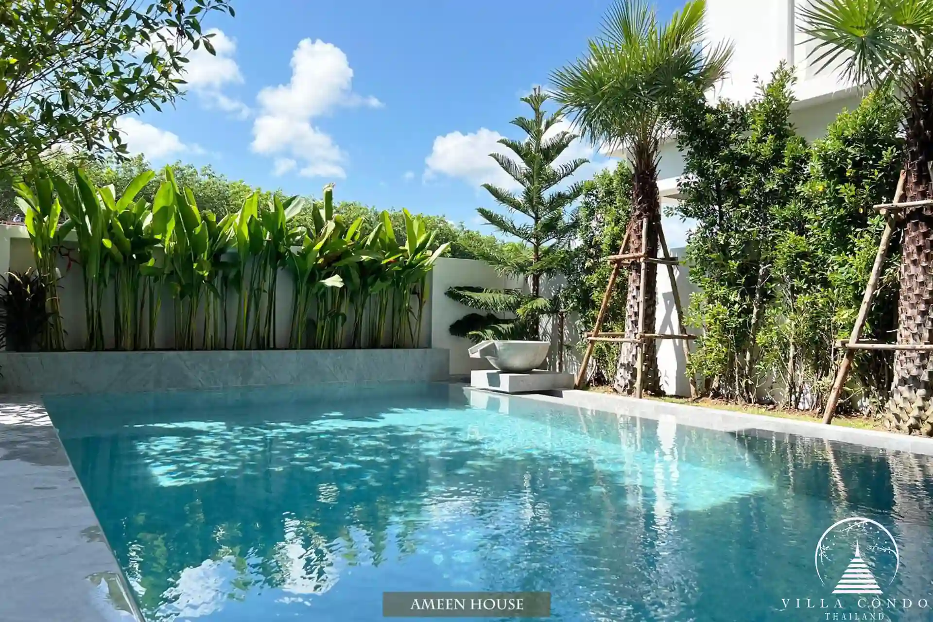 Ameen House Private Pool Private swimming pool at Ameen House