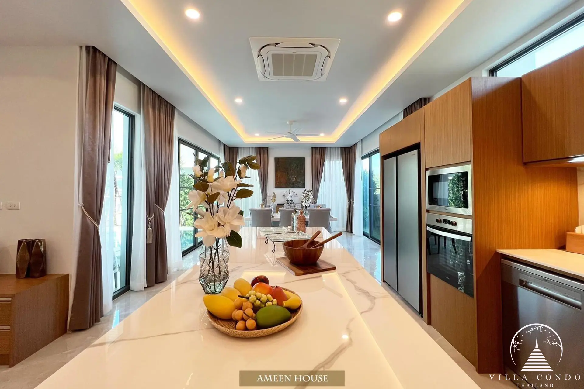 Ameen House Interior Modern interior of Ameen House villa