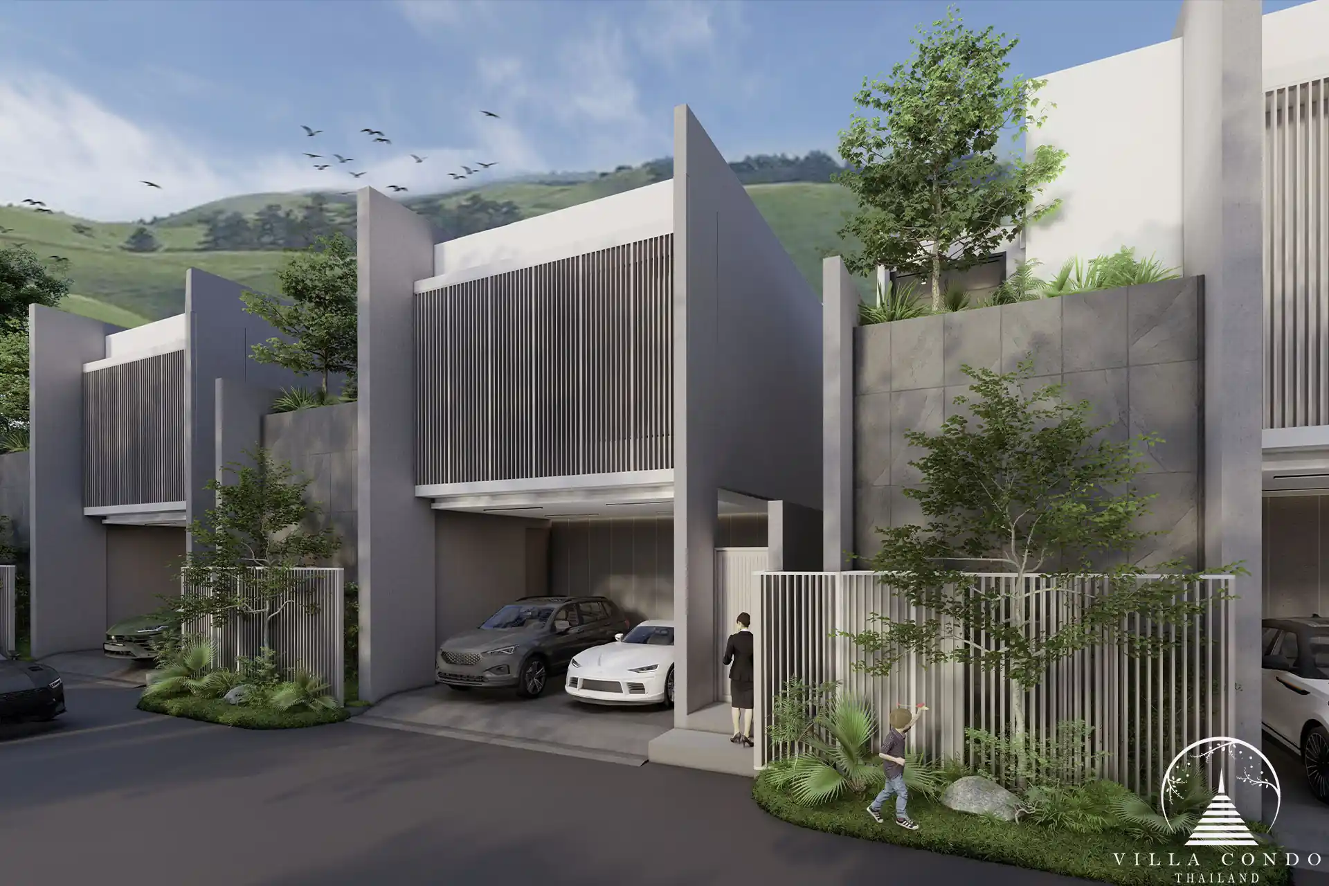 Elegant Exterior of Larimar Villas Exterior view of Larimar Villas