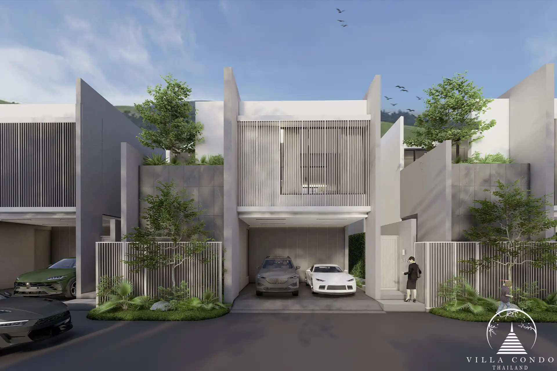 Elegant Exterior of Larimar Villas Exterior view of Larimar Villas