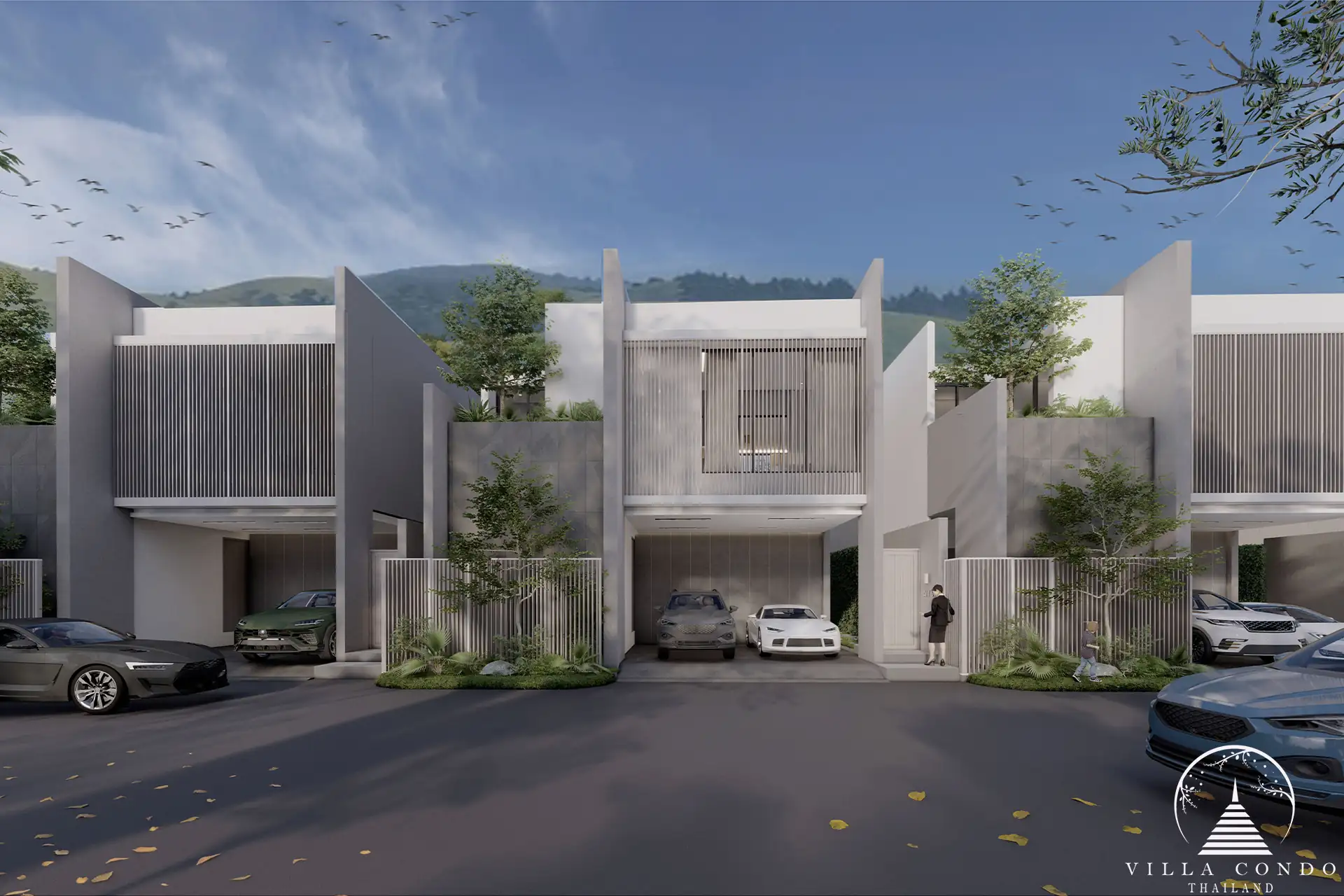 Elegant Exterior of Larimar Villas Exterior view of Larimar Villas